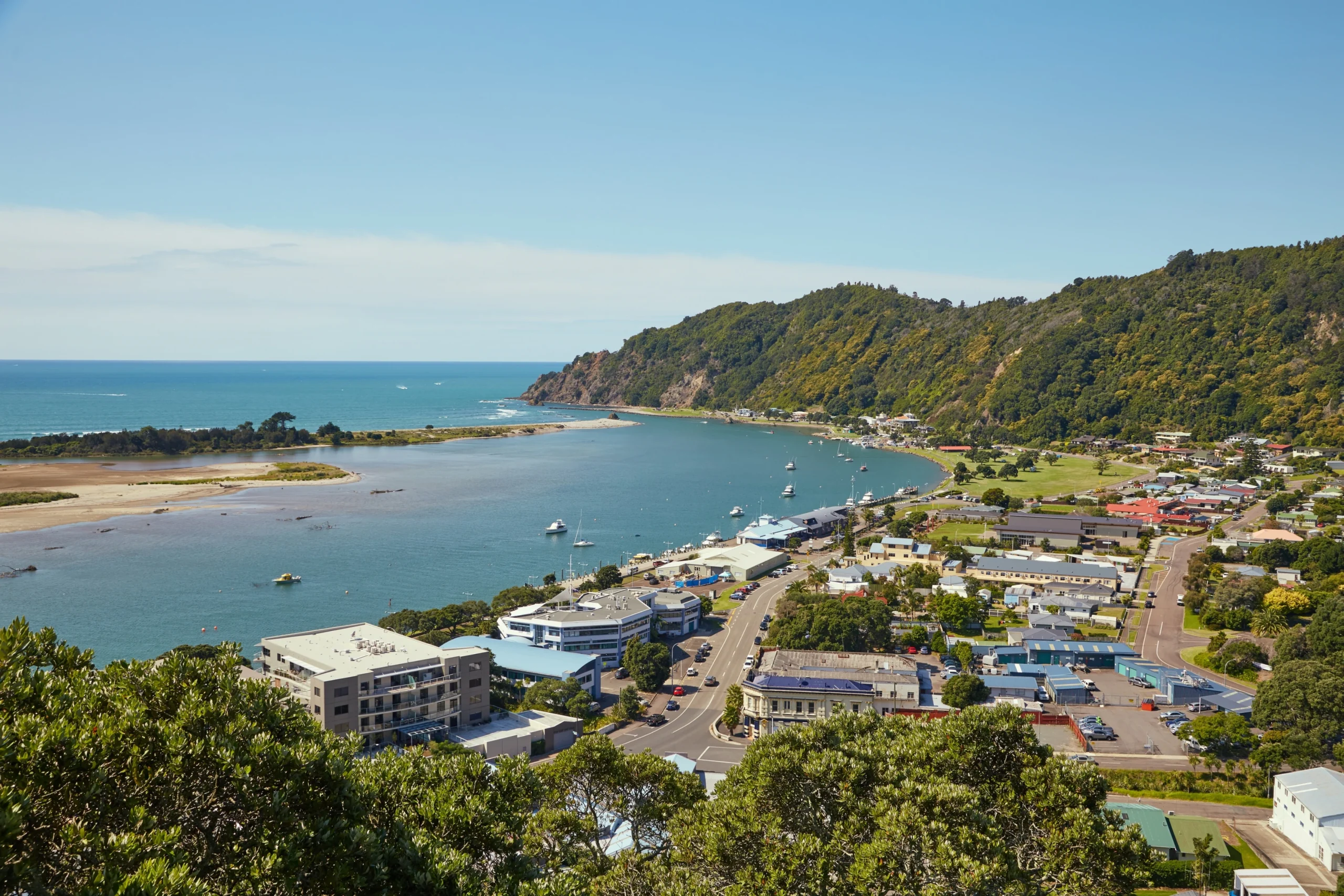 Scenic view of Levin city, New Zealand